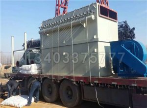 河南王经理订购的DMF-240布袋式除尘器已经装车发货了