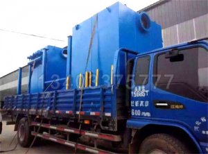 河南省焦作市徐经理订购的三台DMC-396单机布袋除尘器已经装车发货